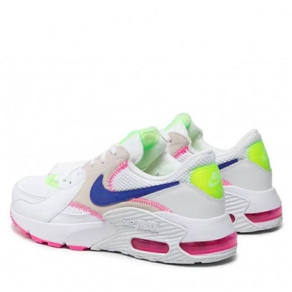 NIKE Air Max Excee White/Indigo Burst/Pink Blast